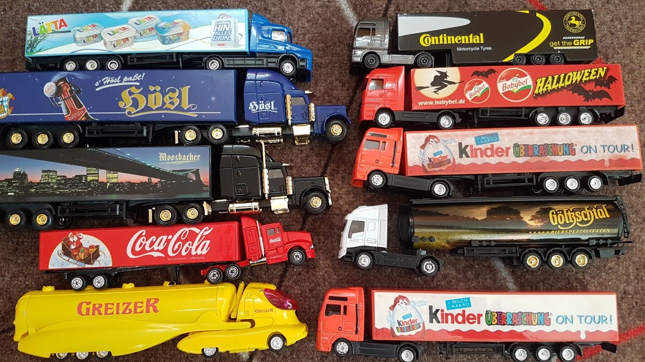 Toy Cars Trucks Review Amazing Toys Collection Video for kids